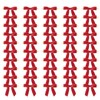 MORSUNBELA Red Bows Small Decorative Wedding Gift Bows Bow Gift