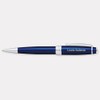 THINGS REMEMBERED Engraved Cross Bailey Blue Lacquer & Chrome Ballpoint
