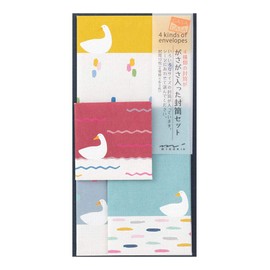 Midori Envelopes Cracky Duck Pattern 20566006