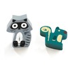Djeco Oski Wooden and Felt Puzzle