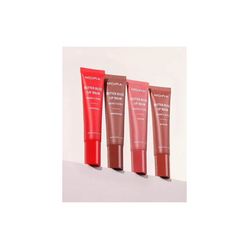 Set Balsamo Labial Hidratante Butter Bliss Lip Balm Moira