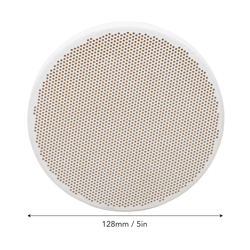 2PCS Round Welding Plate with Multiple Holes Quartz Welding Tile