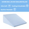 HOMBYS Cooling Bed Wedge Pillow Cover 1 Pack Q-max 0.4