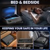 Gun Safe,3 Ways Biometric Pistol Safe with LCD Display of