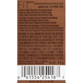 Maybelline New York Fit Me! Bronzer, Medium Bronze, 0.16 Ounce