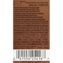 Maybelline New York Fit Me! Bronzer, Medium Bronze, 0.16 Ounce