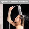 All Metal 12'' Rain/Rainfall Shower Head with Handheld Spray Combo,