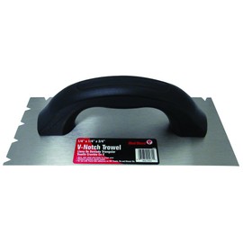 Red Devil 2091 1/4" x 3/4" V Notch Trowel