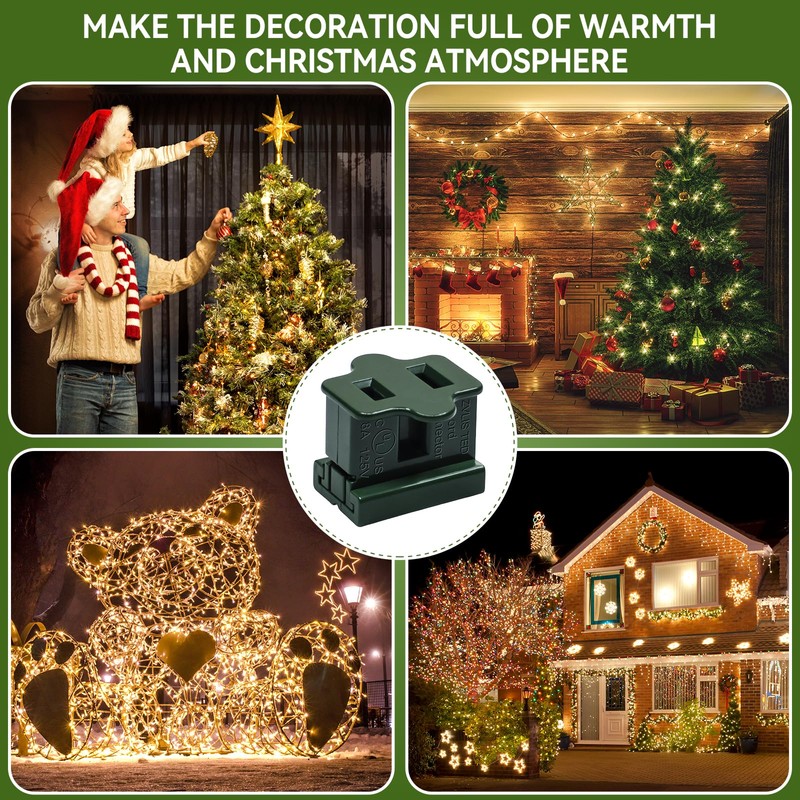 SPT-1 Female Vampire Plug 25Pcs, Gilbert Plug Green, Fits SPT-1