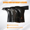2 Pack Boot Rack, Sturdy Metal Wire Hanging Boot Organizer,