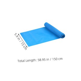 SAFIGLE 5pcs Resistance Bands Elastic Workout Bands for Yoga Stretching Strength Training Durable High Strength Materials for Home Gym Travel Use