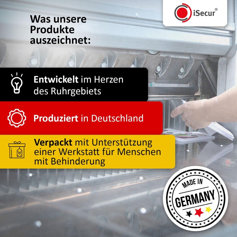 Hazard Sticker I Weatherproof Film with UV Protective Laminate I