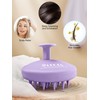 HEETA Scalp Massager Hair Growth, Scalp Scrubber with Soft Bristles,