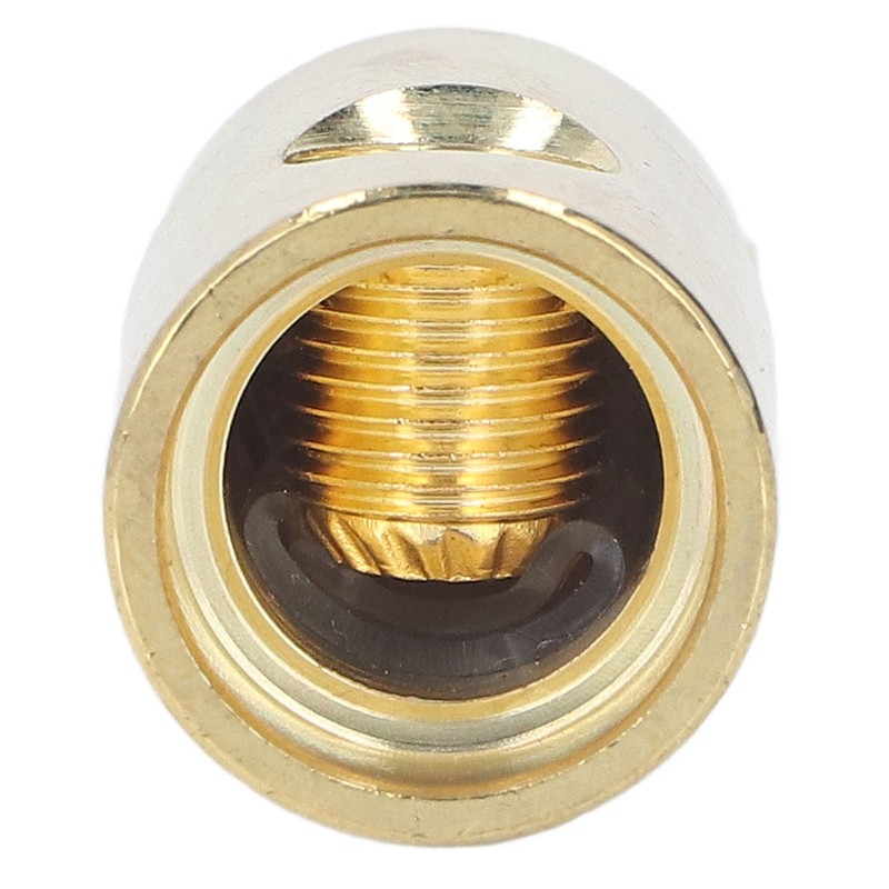 Pair Power Battery O Ring Terminals Brass Gold Plated High