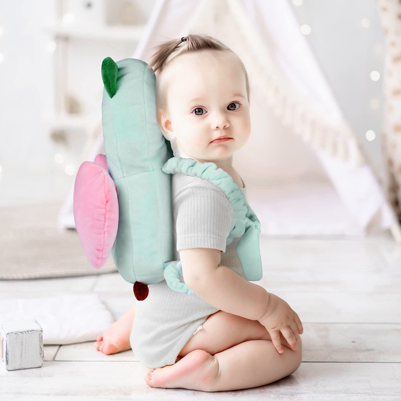 Mounting UP Baby Toddler Walker Head Protector Backpack Adjustable Wear