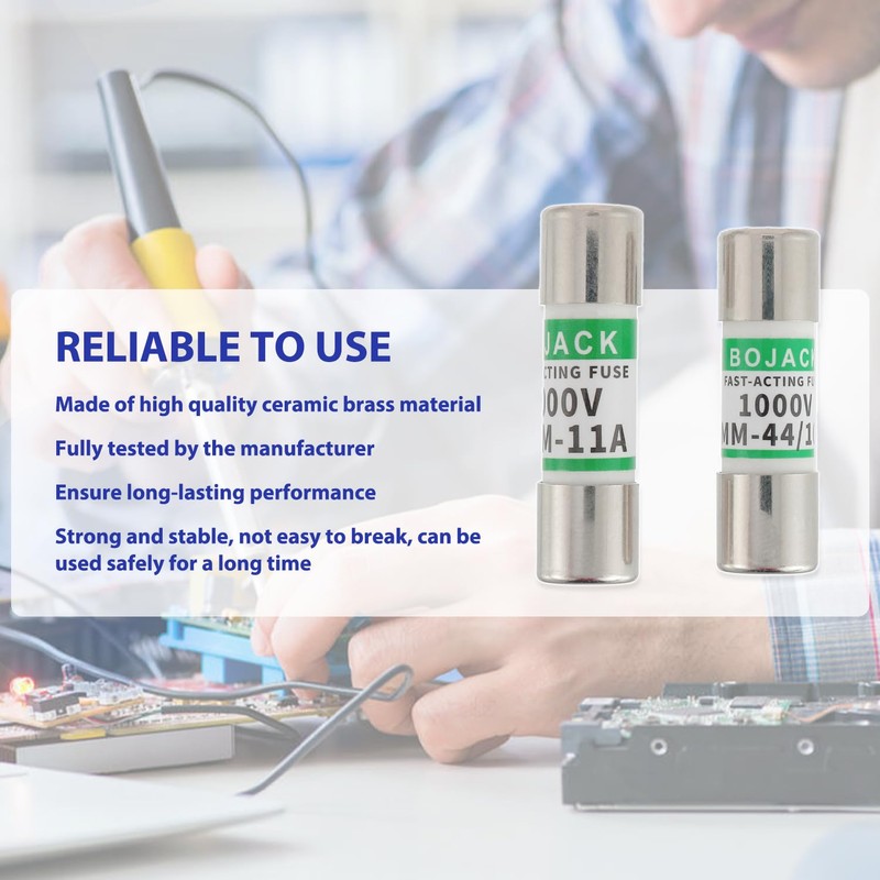 BOJACK Multimeter Fuse DMM-11A and DMM-44 Fast Acting Digital Multi