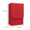 VGEBY Card Storage Box, PU Leather Card Box for Universal