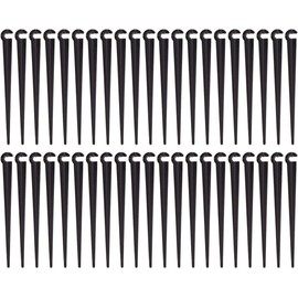 UCLEVER Pack of 200 Micro Drip Pipe Holders for 4/7 mm Pipe Support Holder Pipe Holder Garden Hose Ground Anchor Mounting Anchor for Garden Watering