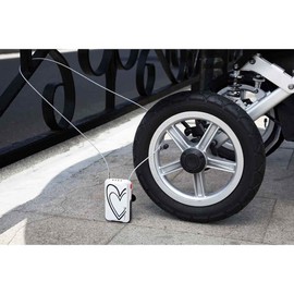 Buggyguard Anti-Theft Retractable Stroller Lock, One Heart