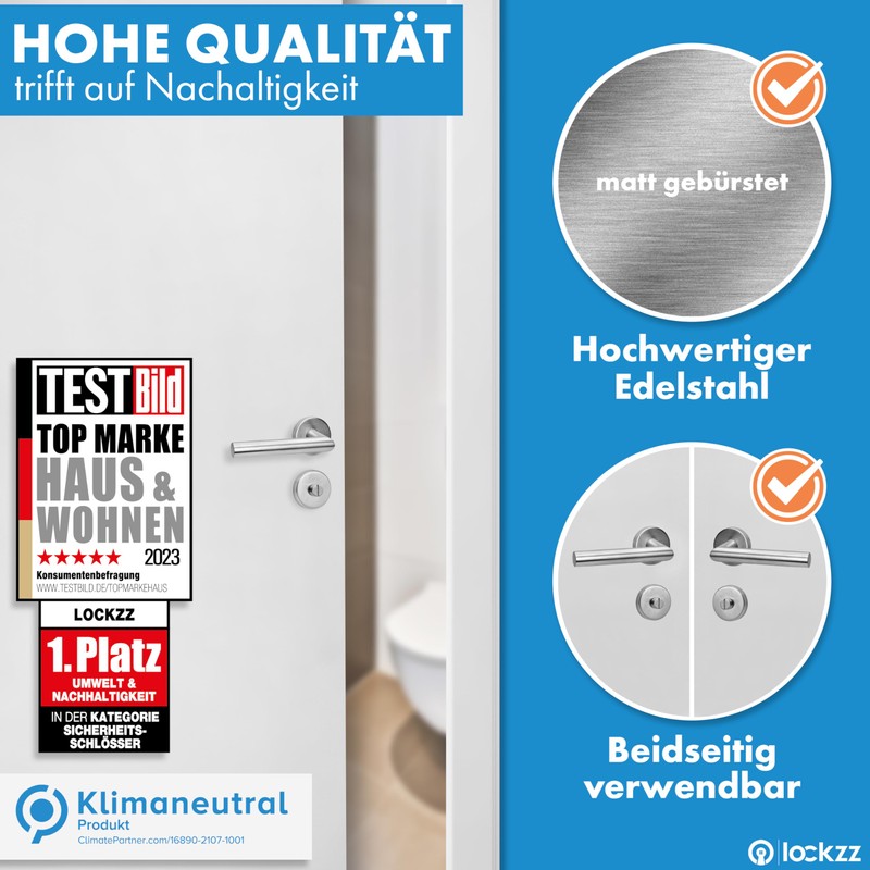 lockzz Stainless Steel Door Fitting Würzburg