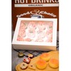 qiqee Auto-pop Up Cupcake Boxes with Window White 40PCS 12