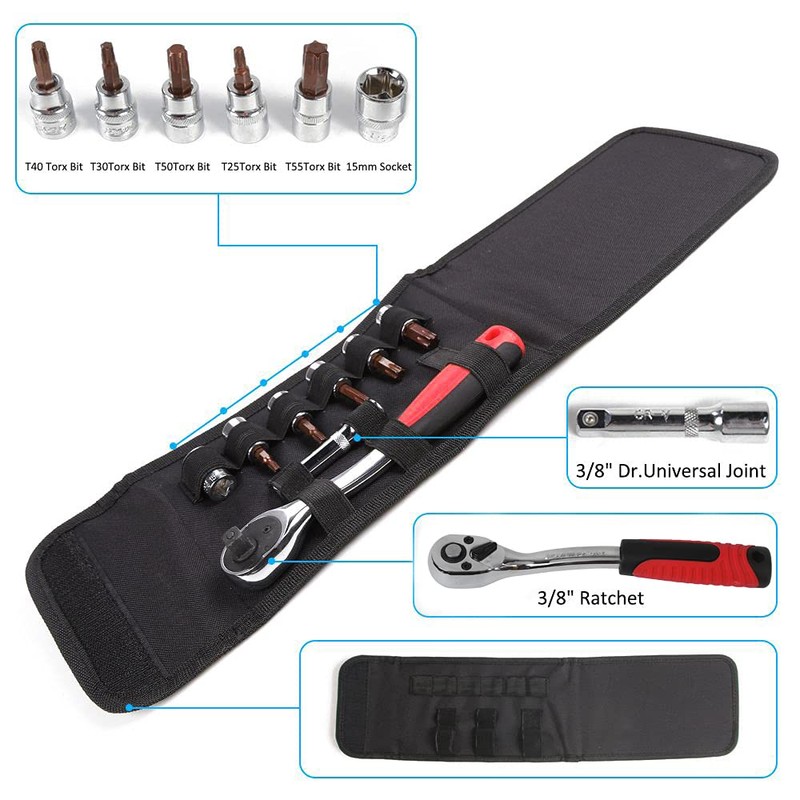 JeCar Socket Wrench Kit Hardtop and Door Removal Torx Set