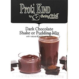 Proti Kind High Protein Diet Shake & Pudding - Low Calorie - Low Sugar - Low Carbs (7 servings) (Dark Chocolate)