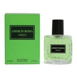 Royal Fragrance Amor In Roma Green Eau de Parfum Natural Spray Perfume for Women 100ml/3.3fl.oz. - Fragrance for Women