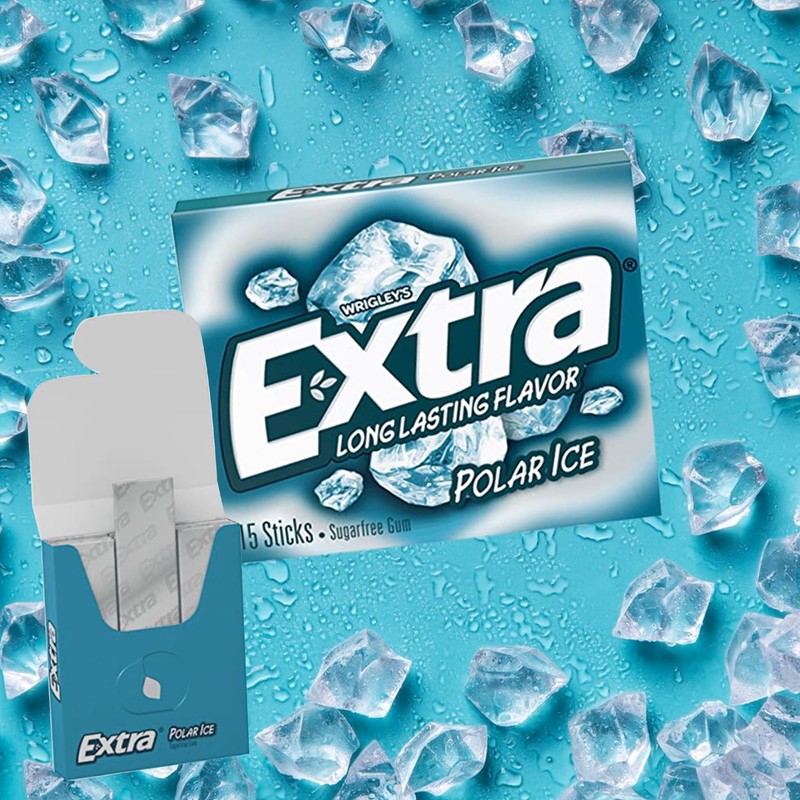 Bitetwist Assorted Sugar Free Mint Gum, Variety pack Of Extra
