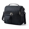 Lonchera Térmica con Doble Compartimento para Hombres, Mujeres, Bolsa de