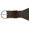 Weaver Leather Dark Grey Alpaca Roper Cinch 32