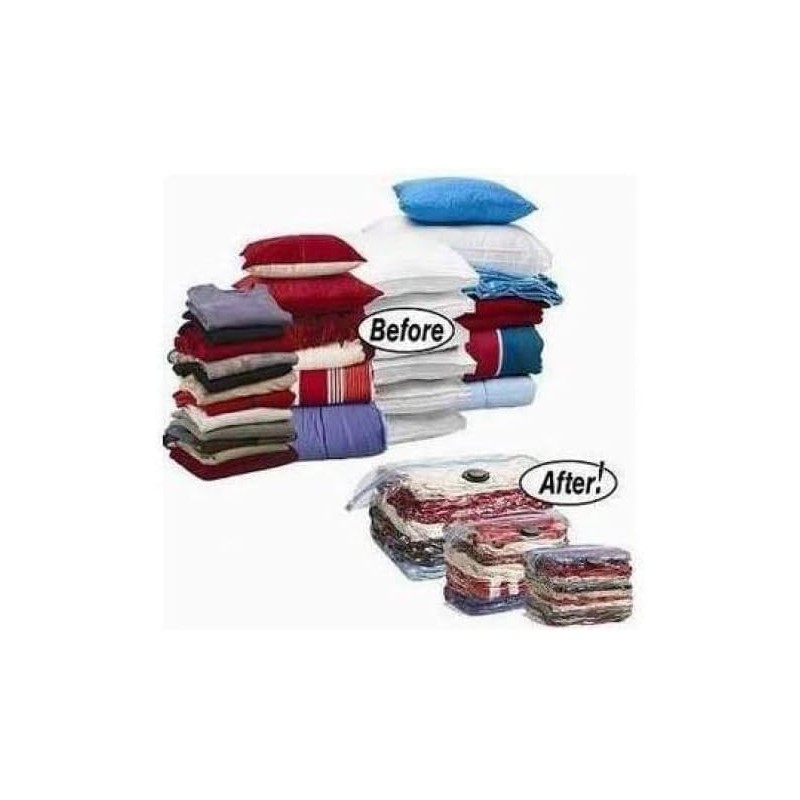 Medium Travel Vacuum Storage Bags for Clothes – 50x70cm -