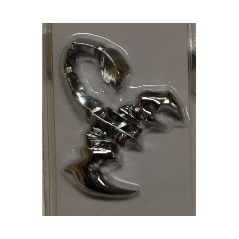 D&D 3D ACCENT SCORPION CHROME TRIM CAR AUTO SUV 4X4