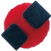 Clover 23-065 One-Touch Wrist Pin Cushion, Red