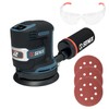 SENIX 20V Random Orbit Sander,5 Inch Power Palm Electric with