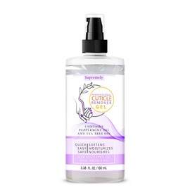Supremely Gentle Cuticle Remover Nail Gel 100ML Moisturized| Include Lanolin for Brittle Nails Hang Nails and Dry Cuticles