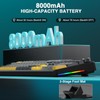 AULA F108 PRO - Wireless Mechanical Keyboard with Screen&Knob,Hot Swappable