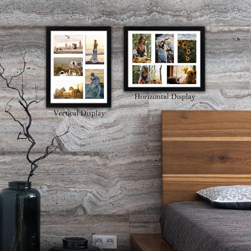 DUENPY 11x14 Collage Picture Frame, 4x6 Collage Picture Frame, Displays
