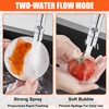 2 Pieces 360° Swivel Tap Attachment M22/M24 Multifunctional Rotating Tap