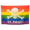 FC St. Pauli - Rainbow Skull Flag