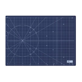 OLFA 223BSNV Bi-Fold Cutter Mat, A3 Navy (For Stationery Only)