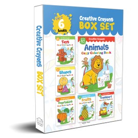 Colouring Books Super Boxset (Creative Crayons)