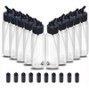 ROSEMARY 10 Pack 30ML Airbrush Plastic Bottles Jars with caps