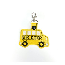 Bus Rider Backpack Tag