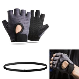 Fitness Gloves, Breathable Fitness Gloves, Training Gloves, Sports Headband, Breathable Fitness Gloves, Hair Bands, Fitness Gloves for Weightlifting, Fitness for Gym
