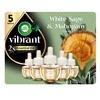 Air Wick Vibrant Plug In Scented Oil Refill,White Sage &