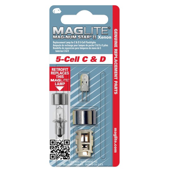 Maglite Magnum Star II 5C Xenon Bulb