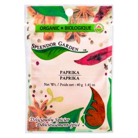Splendor Garden organic Paprika,40.0 Gram