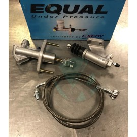 Exedy CMC & Slave Cylinder w Gunmetal Clutch Line Kit 02-05 Civic Si EP3 OEM