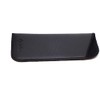 Calabria Mens Slim Half-Clip Case in Black or Brown (Black